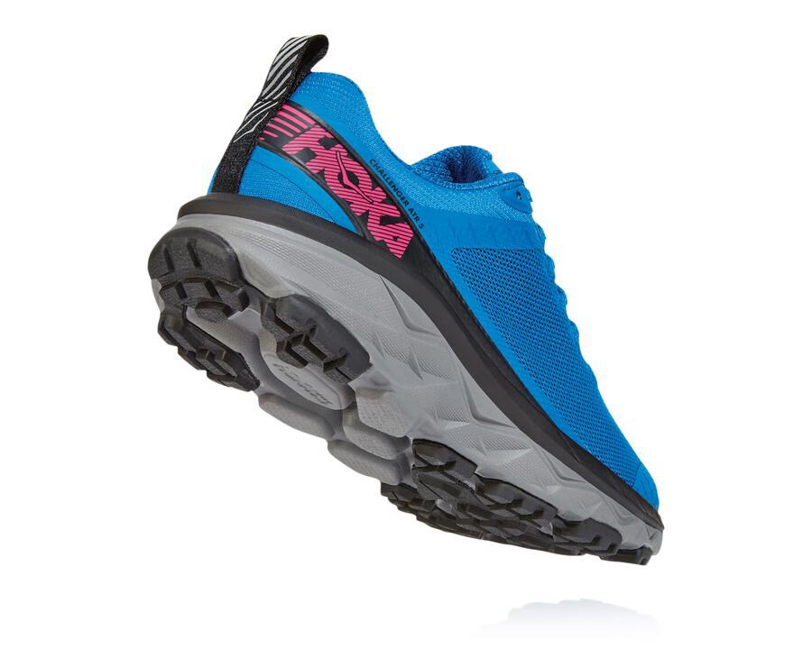 Zapatillas Trail Hoka One One Mujer - Challenger Atr 5 - Azules - CSQ138624